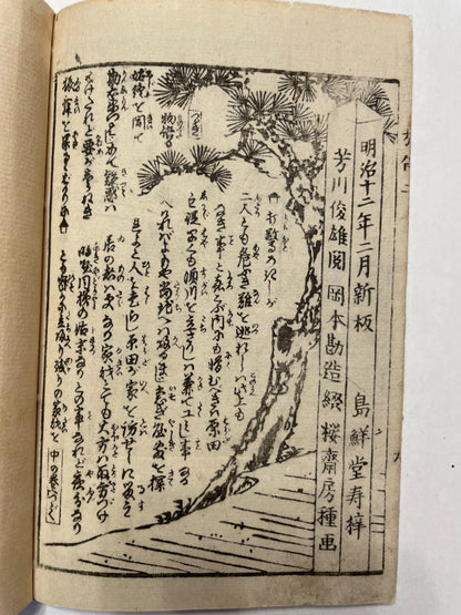1879 Crime Drama Mukashi Mukashi Monogatari – Dokufu no Koden (昔々物語 毒婦之古伝) by Utagawa Yoshitoshi